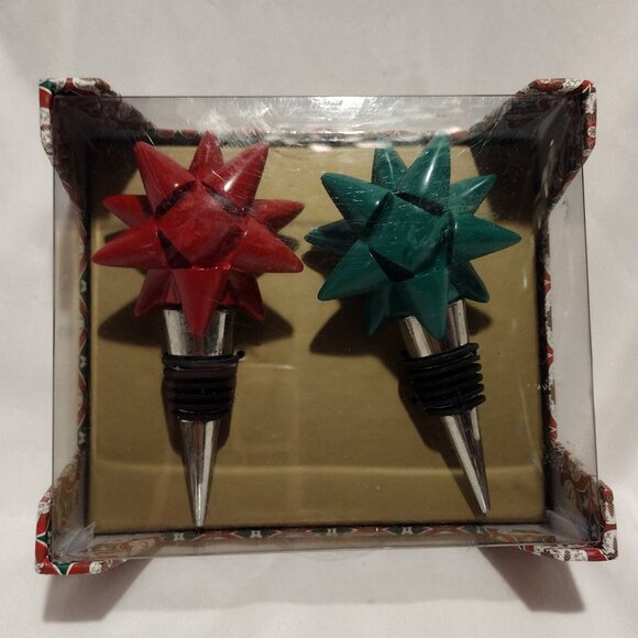 Wild Eye Designs || Wine Bottle Stopper Set - Picture 1 of 4